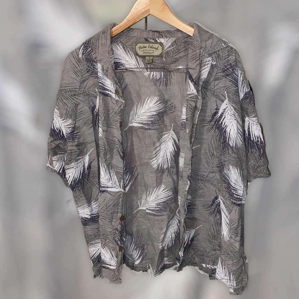 Palm island button up